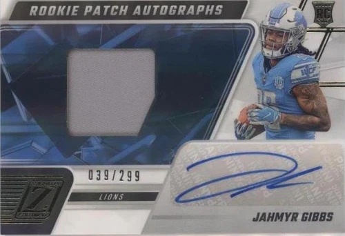 2023 Panini Zenith Jahmyr Gibbs #212