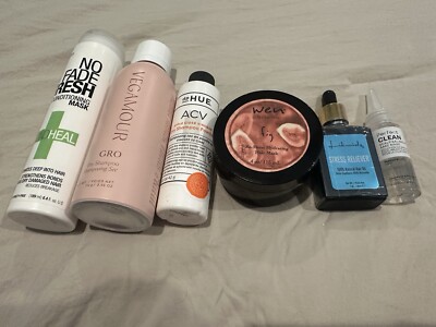 6 Hair Products incl: No Fade Fresh Conditioning Mask, Vegamour Dry Shampoo