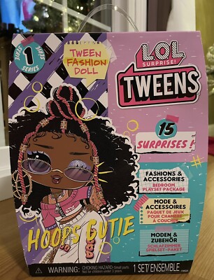 LOL Surprise Tweens Fashion Doll Hoops Cutie with 15 Surprises Including Outfit