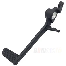 Foot Brake Pedal Lever Black Non-slip Polished Aluminum For YZF R6 2006-2015