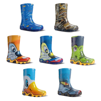DEMAR bunte Kinder Gummistiefel Regenstiefel viele Motive STORMER