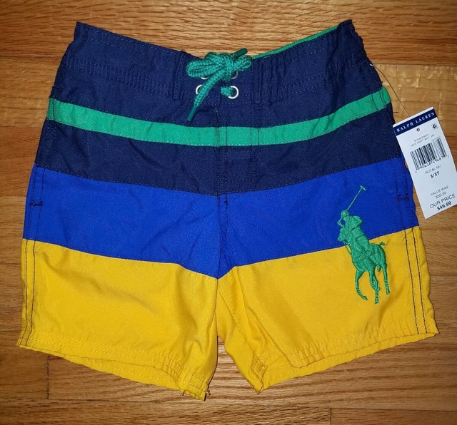 toddler polo swim trunks