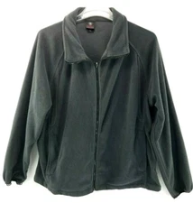 Protection System  Men's Fleece Jacket Outerwear Performance Gray SZ XL