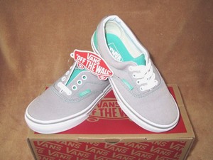 vans grey mint