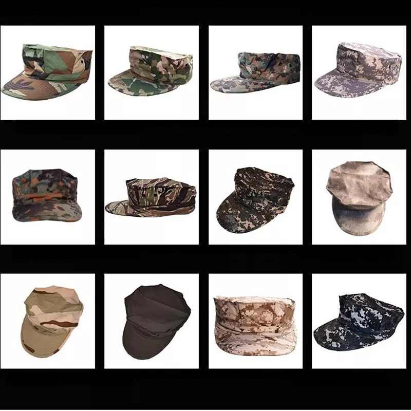 Octagon Army Cap Camouflage Ranger RipStop Military Hat Hiking Camping  Headwear | eBay