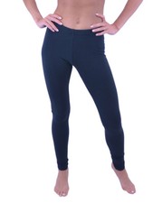 Vivian's Fashions Long Leggings - Cotton Junior and Junior Plus Sizes 