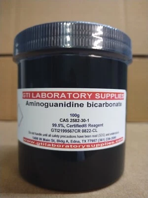 GTI LABORATORY SUPPLIES Aminoguanidine bicarbonate, Certified® Reagent