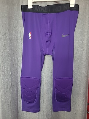 purple compression pants nike