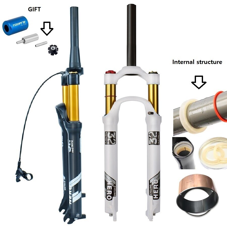 26/27.5/29Inch MTB Bicycle Front Suspension Air Fork Shock