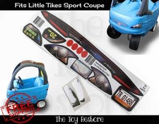 Toy Restore Blue Sport Cozy Coupe Car Replacement Stickers
