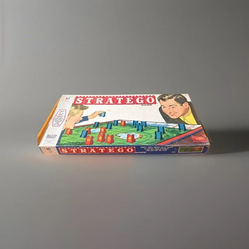 Vintage 1970 “Stratego” Board Game by Milton Bradley. Complete Set. Good Cond.