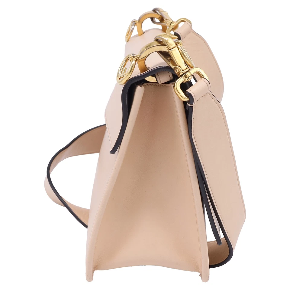 Bolso de hombro Fendi mediano Kan I en cuero para mujer desnudo talla única Foto 4 de 4