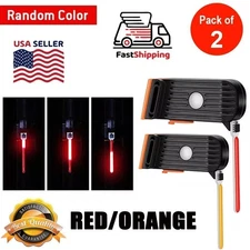 2 Set USB Rechargeable LED Bicycle Headlight Bike Front Rear Lamp Cycling Light