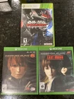 Dead Or Alive 5, 6 & Tekken Tag Tournament 2 Xbox Lot Backwards Compatible