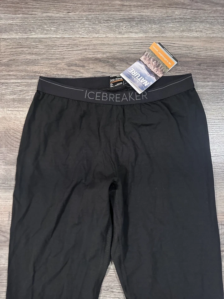 Leggings Icebreaker 200 Merino capa base para hombre talla XL NUEVOS CON ETIQUETAS Foto 3 de 3