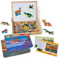 Melissa & Doug National Parks Wooden Picture Matching Magnetic Game Kids Animal
