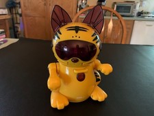 Tiger Meow Chi Yellow Robot Cat -No Mouse-Sega Toys 2000 -Tested