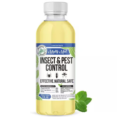 8 Oz. Insect and Pest Control Peppermint Concentrate - Makes a Gallon - Natural