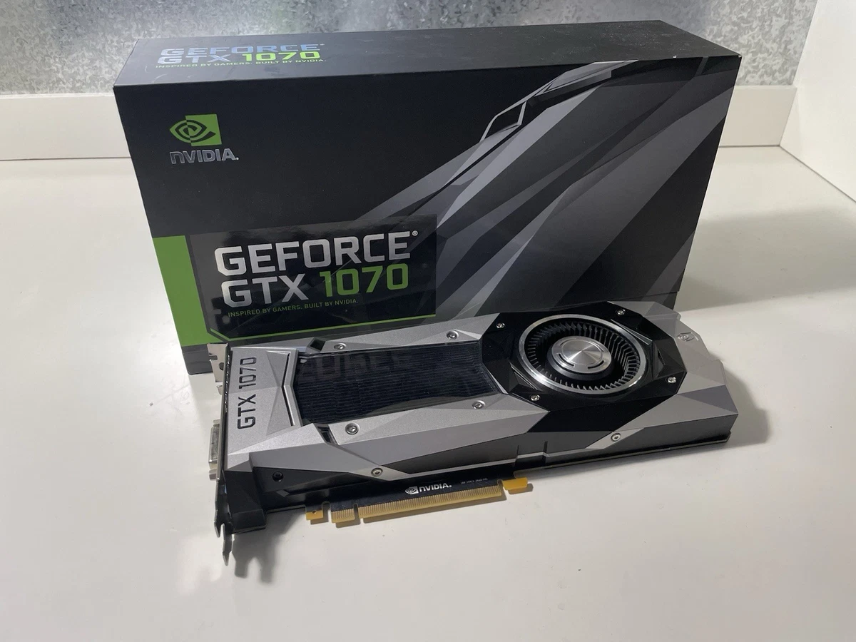 Preços baixos em NVIDIA GeForce GTX 1070 Placas gráficas de