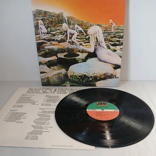 Led Zeppelin-Houses Of The Holy LP Vinyl 1973 Atlantic SD 19130