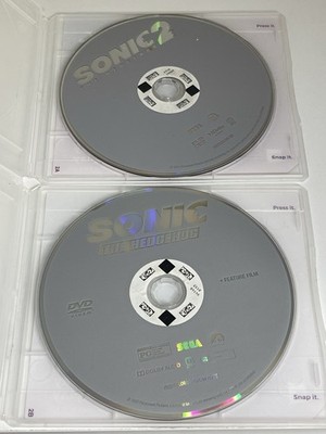 Paramount Pictures Sonic the Hedgehog & Sonic 2 DVD PG Dolby Audio