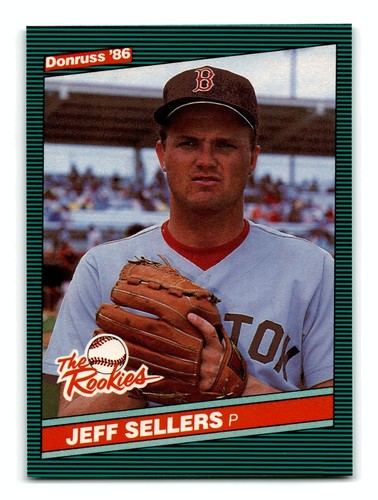 Jeff Sellers 1986 Donruss The Rookies #29 Boston Red Sox Mint - Bild 1 von 2
