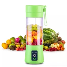 Portable Blender Personal Mini Mixer Protein Shakes Juicer Cup USB Rechargeable