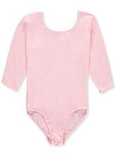 Jacques Moret Big Girls' 3/4 Sleeve Dancewear Leotard Sizes 7 - 16 Color: pink