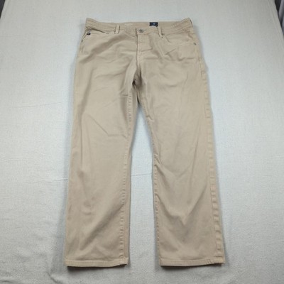 Duluth Trading Pants Mens 36x30 Khaki Flex Fire Hose Cargo Relaxed Utility
