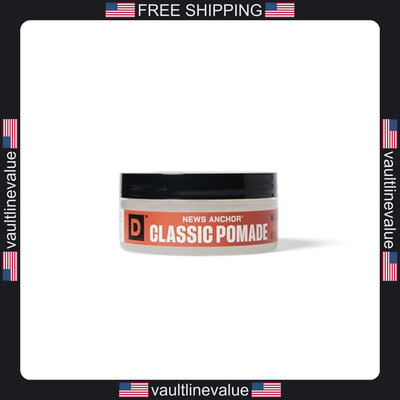 Duke Cannon Supply Co. News Anchor Classic Pomade for Men - 2 oz - Strong Hold,