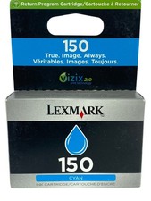 Lexmark Printer Ink Cartridge 150 Series Cyan NEW IN BOX 