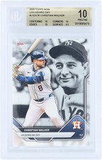 Christian Walker Detroit Tigers 2025 Topps Lou Gehrig Day LGD-CW BGS 10 Card