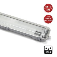 Lampe Leuchte Deckenleuchte 60Cm FüR 2X LeuchtröHren Weiß G13 Ohne Leuchtmittel