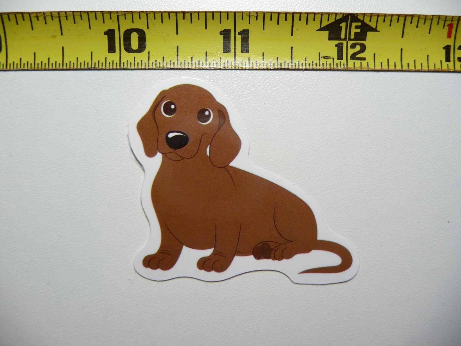 Cute Dachshund Sticker Decal Attention Gaze Dog Pet Pride