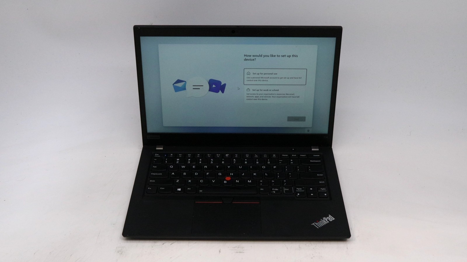 Lenovo ThinkPad T14 Gen 1, 14-Inch Laptop, with INTEL(R) CORE(TM) I7-10810U CPU @ 1.10GHZ, 512GB NVMe, Windows 10 Pro