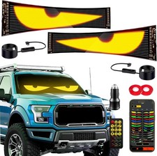 Devil Eyes Light 2pc For Windshield-23.42x4.72in Hcyhnb Programmable Led Eyes A