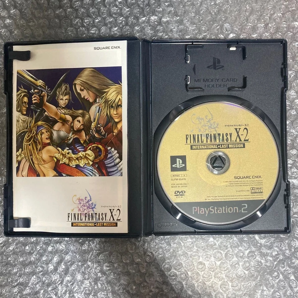 【Tested】Final Fantasy X-2 International + Last Mission - PS2 - Complete Set - Image 3 of 3