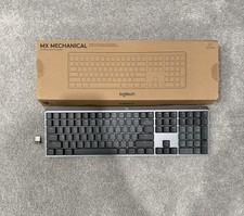 Logitech MX Mechanical Wireless Illuminated Performance Keyboard Linear Graphite