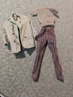 Mattel Barbie 1961 'Open Road' Vintage Outfit #985 Jacket. Sweater, and coat
