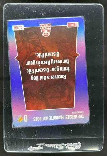 2024 Bo Jackson Battle Arena Heroe's Favorite Hot Dogs First Edition Bonus #BPL3