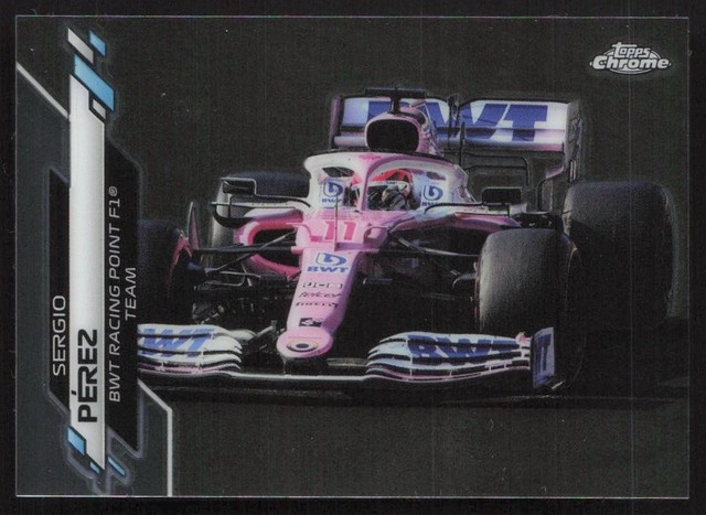 2020 Topps Chrome Formula 1 Sergio Pérez #33