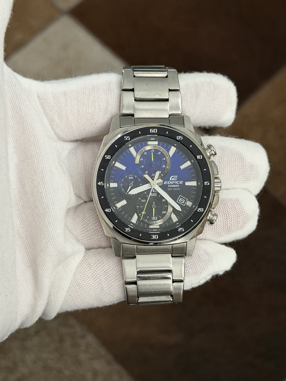 Rare Vintage Casio Edifice EFV-600 Men’s Quartz Chronograph Sports Watch JDM 90s