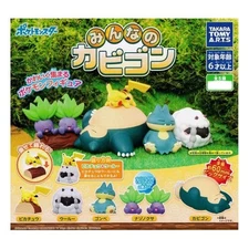 Pokemon Everyone's Snorlax Series Takara Tomy Mini-Figure