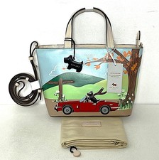 Radley Away Days Medium Cross Body Bag Shoulder Grab Bag Leather Picture Bag New