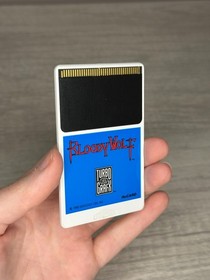 1990 Bloody Wolf (TurboGrafx-16) HuCard Only, *untested * 