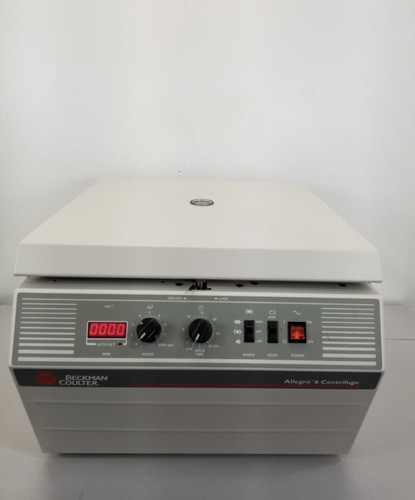 Beckman Allegra 6 Centrifuge with GH-3.8 Rotor, Buckets & Adapters