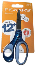 Fiskars Student Scissors 7" Kids 12 Blue Sparkles