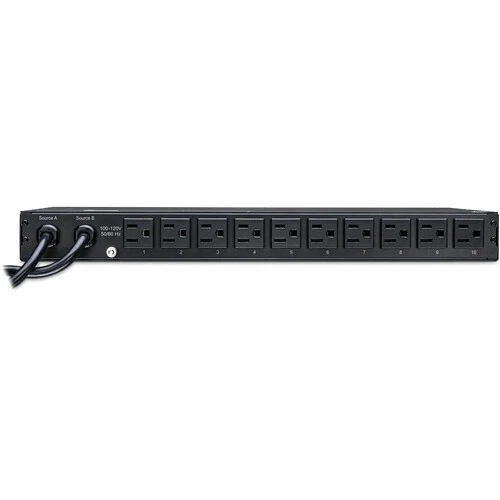 CyberPower PDU15M10AT 10-Outlet Rackmountable Po, Black - Image 2 of 2