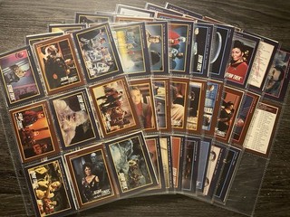 Vintage 1991 Star Trek 25th Anniversary Series 2 Trading Cards Base Set By Impel