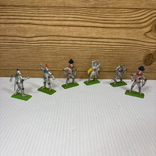 1971 Britains LTD Deetail Knights - Foot Soldiers - 6x Lot